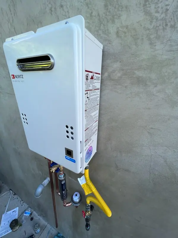Tankless water heater installation for Starke homes